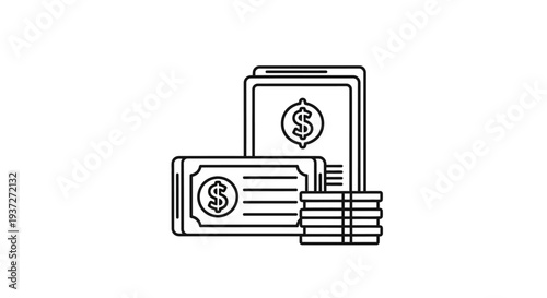Cash Money Currency Finance Symbol.