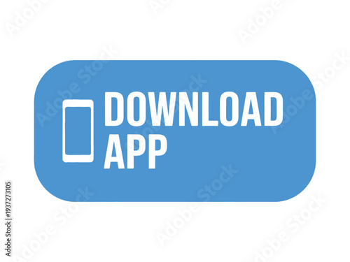 Download App Button with Smartphone Icon