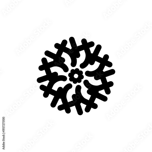 Abstract Minimal Circle Design Crop Circle Design 30