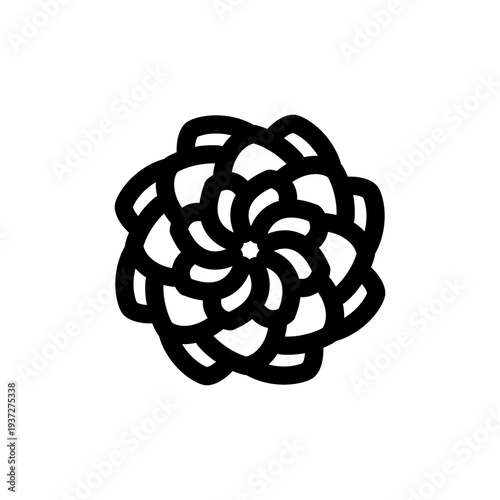 Balanced Line Art Crop Circle Design 41