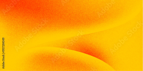 An abstract bright orange and yellow vector background featuring a wave pattern with golden gradient lines and a light motion effect for a modern art wallpaper backdrop