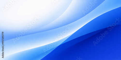 Dynamic blue wave background featuring soft digital lines and futuristic motion curves for a flowing web wallpaper design template