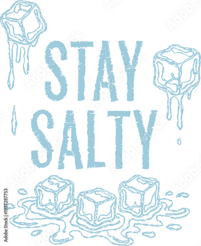 Stay Salty Melt ICE SVG
