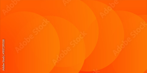 Abstract minimal background with orange color. Dynamic shapes composition. Eps10 vector
