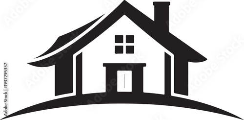 Home care icon in flat style. Hand hold house vector illustration on white isolated background