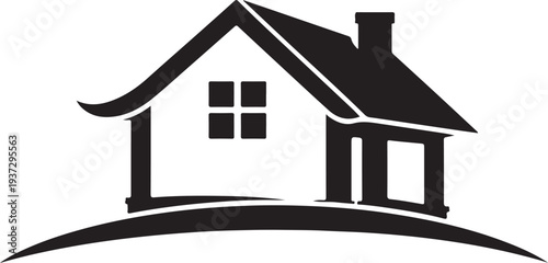 Home care icon in flat style. Hand hold house vector illustration on white isolated background