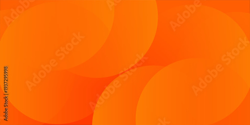 Abstract minimal background with orange color. Dynamic shapes composition. Eps10 vector