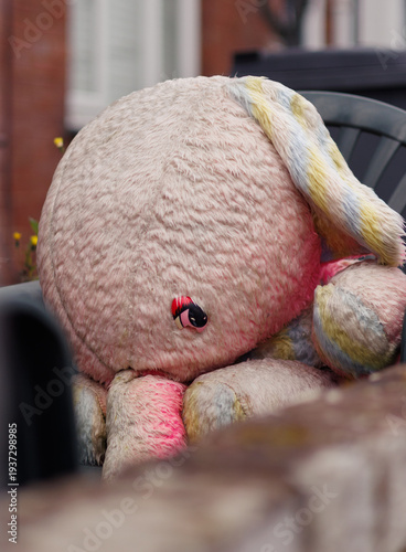toy bear on a wooden table