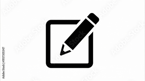 Edit Document Pencil Writing Icon