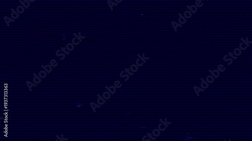 Old film VHS tv overlay effect, Blue Retro noise tv grain texture footage .