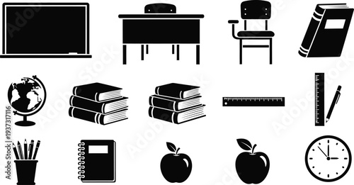 School and education icons