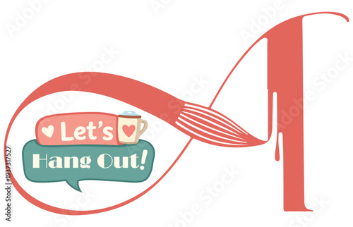 restaurant sticcker menu logo design 