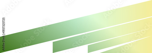 Green decorative corner border element for page layout, minimalist bottom corner frame design for document certificate presentation slide or web template