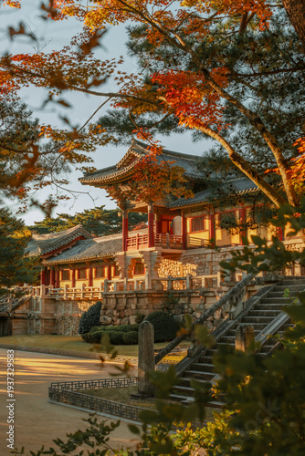 Bulguksa Temple in Autumn - Gyeongju, South Korea