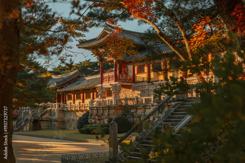 Bulguksa Temple in Autumn - Gyeongju, South Korea