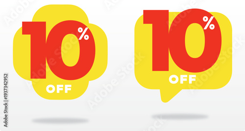 10% tag, offer, poster, percent, business, discount, store, retail, off, special, offer, sticker, price, value, ads, sale, commerce. Banner, set, icon, vector