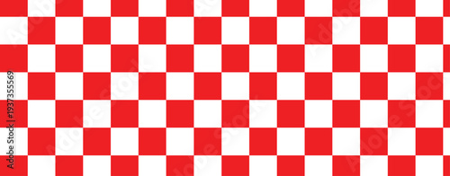 Seamless Checkerboard Pattern Set, Black and White Checkered Grid Background Collection, Geometric Square Texture for Racing Flag, Chess Board and Graphic Design