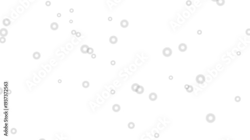 Floating white particle dots moving randomly on white background animation for abstract intro, digital overlay, futuristic interface, presentation background, or minimal technology visual
