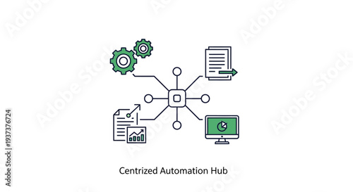 Centralized Automation Hub System Network.