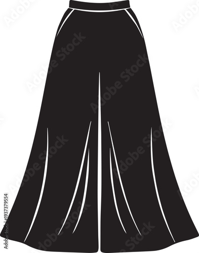 Minimalist Summer Fashion Silhouettes of Flowy Sleeveless Sundress