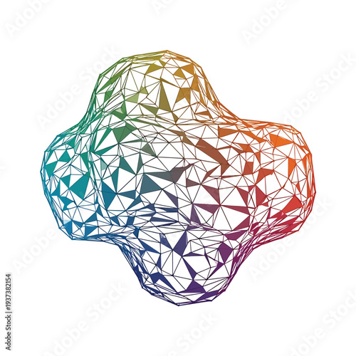 Vector illustration of a pilot in action, flying an aircraft from a unique perspective