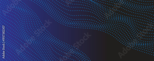 blue wavy halftone background. Dot pop art sport style vector.