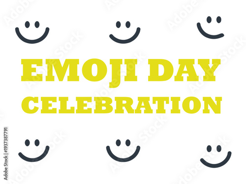 Emoji Day Celebration with Smiling Faces
