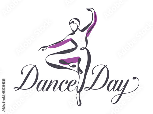 Dance Day Logo with Dancer