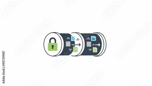 Three rotating cylinder safe security.