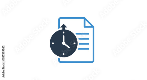 Clock Document Time Management Schedule.