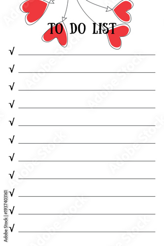 Graph paper. Printable To do list with check boxes, checklist, grid paper with color horizontal lines. Geometric pattern for school, textures, notebook, diary. Realistic lined paper blank.