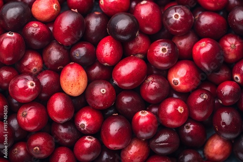 red cranberries background close up organic, sweet, isolated, cherry, red, food, fresh, cranberry, ripe, berries, white, cherries, natural, closeup, heap, nature