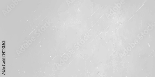 Billede på lærred Light gray distressed texture background with subtle white scratches, weathered