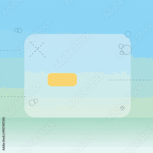 Credit Card Mockup with Empty Space.