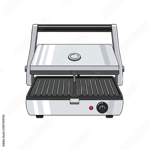 Electric Panini Press Grill