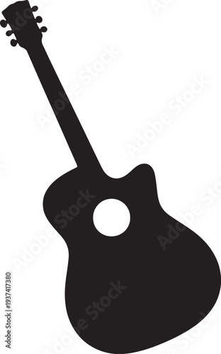 electric guitar isolated on white