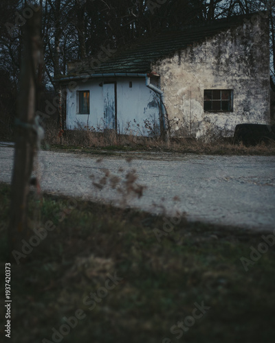 Unused house left abandoned