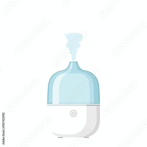 Modern Electric Essential Oil Diffuser with Mist Output for Aromatherapy and Relaxation