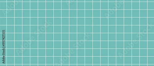 Green ceramic mosaic background with abstract geometric grid. Great for pool design, bathroom decor, summer swim themes and clean architecture visuals.Eps10