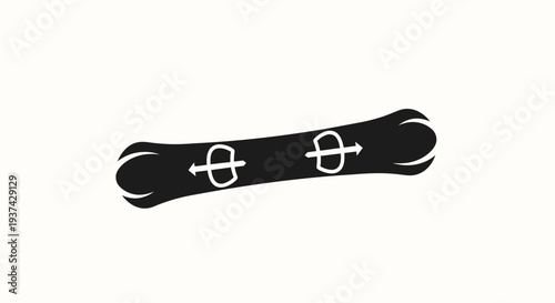 Black leather horse bridle strap.