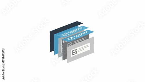 Stack of colorful credit cards.