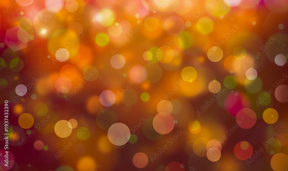Obraz premium Bokeh background perfect for Holidays, Anniversary, Birthdays, Festive and various design works
