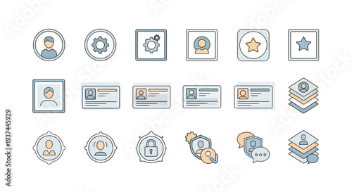 Collection of various certification icons.
