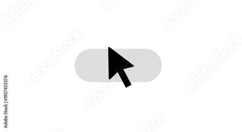 Black computer mouse cursor icon.