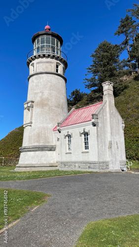 Beautiful Heceta Head Lighthouse on the Oregon coast