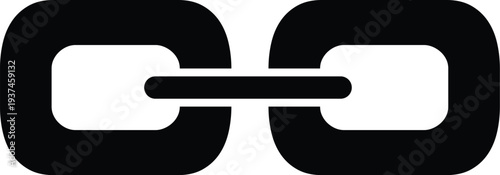 vector black Link symbol