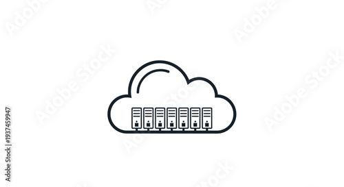 Cloud Server Data Storage System.