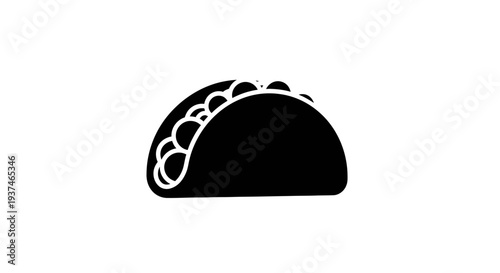 Black and white sushi roll side.