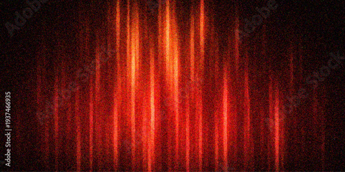 Abstract red fire background with a velvet texture pattern and stage light illustration for a cinema theater backdrop design