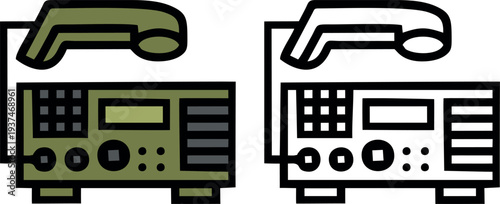 Military Radio Transceiver and Walkie Talkie